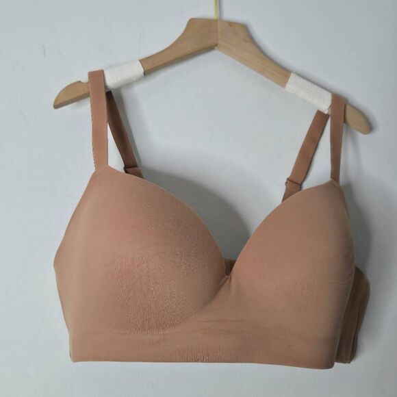 SOMA Enbliss Wireless Bra Size 40C Comfort Support Nude - Picture 2 of 5